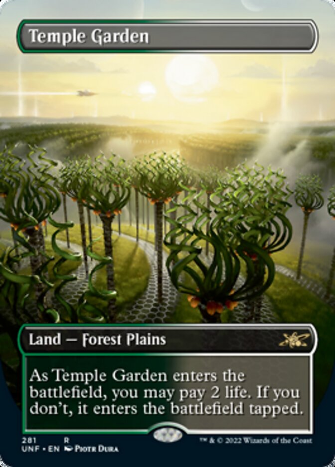 Temple Garden (Borderless) [Unfinity] | Play N Trade Winnipeg