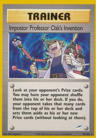 Impostor Professor Oak's Invention (94/105) [Neo Destiny Unlimited] | Play N Trade Winnipeg