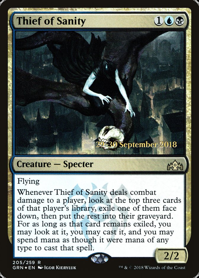 Thief of Sanity  [Guilds of Ravnica Prerelease Promos] | Play N Trade Winnipeg