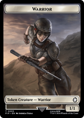 Treasure (0019) // Warrior Double-Sided Token [Fallout Tokens] | Play N Trade Winnipeg