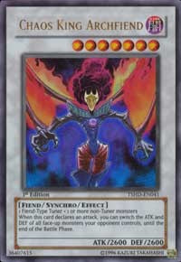 Chaos King Archfiend [TSHD-EN041] Ultra Rare | Play N Trade Winnipeg