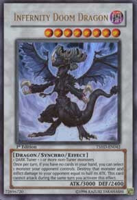 Infernity Doom Dragon [TSHD-EN042] Ultra Rare | Play N Trade Winnipeg