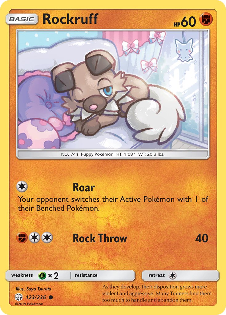 Rockruff (123/236) [Sun & Moon: Cosmic Eclipse] | Play N Trade Winnipeg