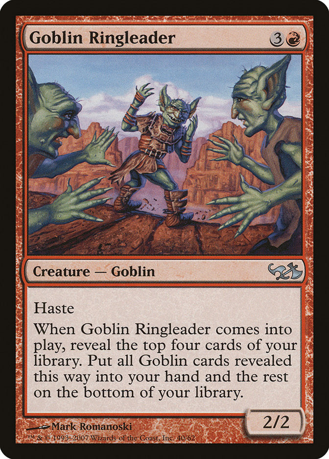 Goblin Ringleader [Duel Decks: Elves vs. Goblins] | Play N Trade Winnipeg