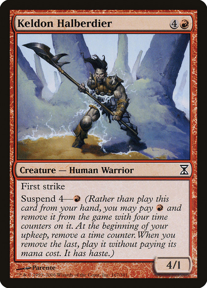 Keldon Halberdier [Time Spiral] | Play N Trade Winnipeg