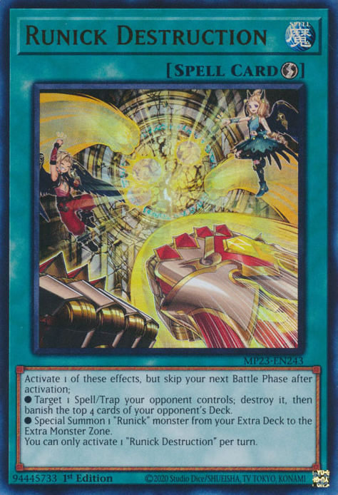 Runick Destruction [MP23-EN243] Ultra Rare | Play N Trade Winnipeg