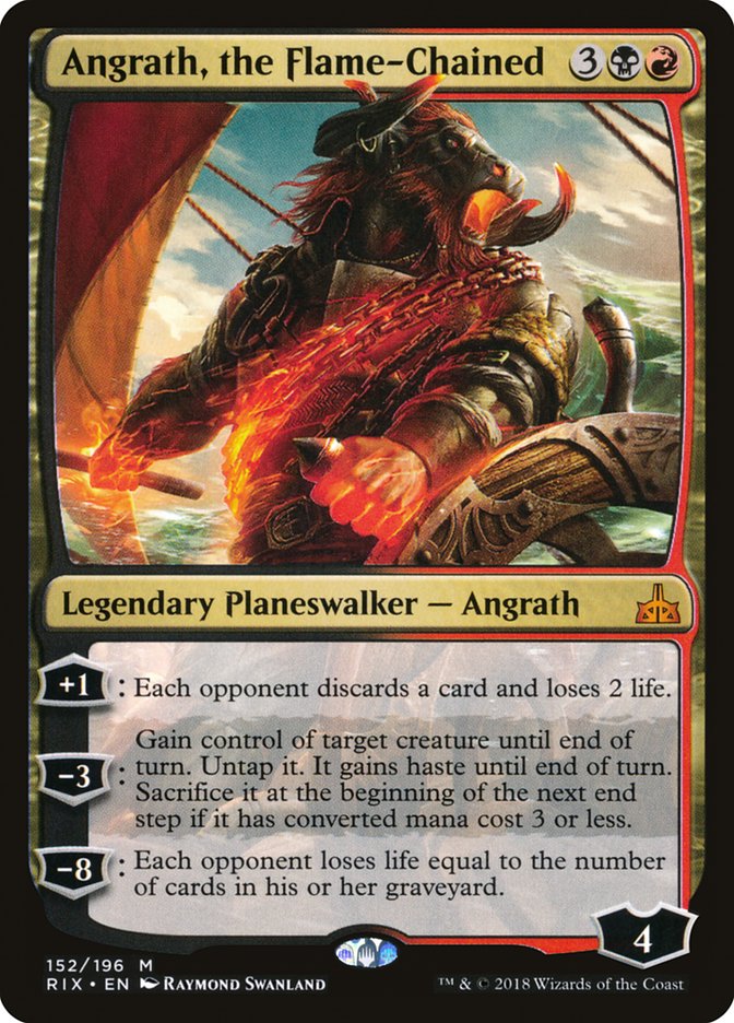 Angrath, the Flame-Chained [Rivals of Ixalan] | Play N Trade Winnipeg