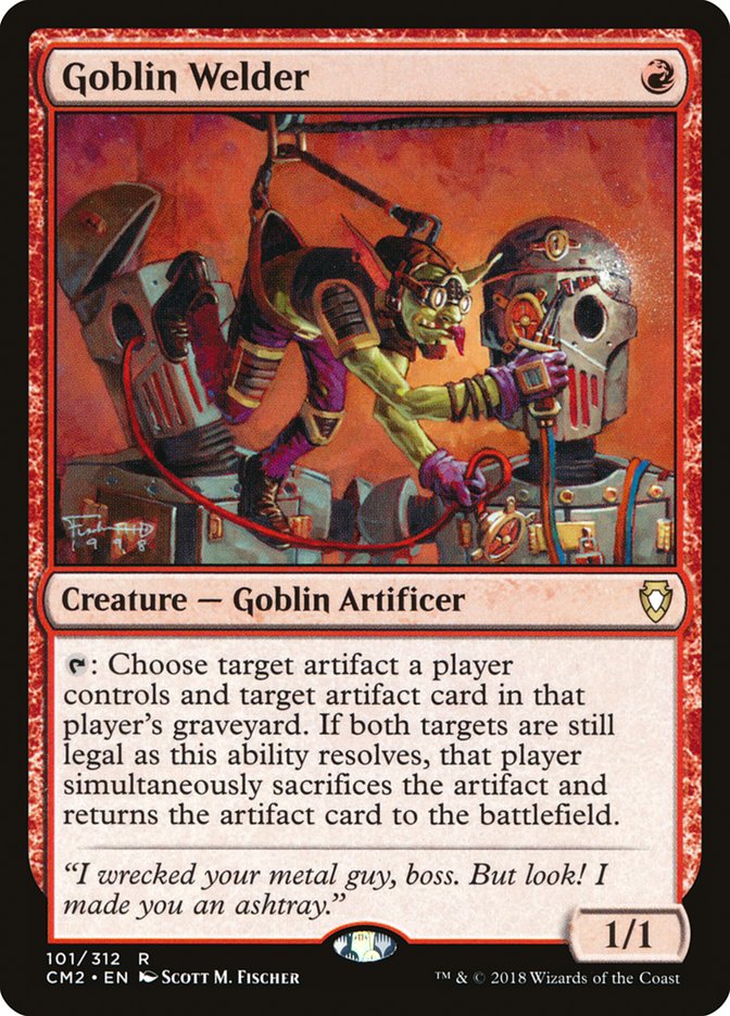 Goblin Welder [Commander Anthology Volume II] | Play N Trade Winnipeg