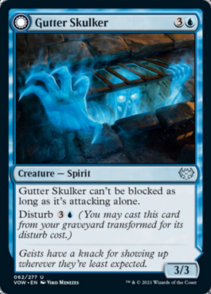 Gutter Skulker // Gutter Shortcut [Innistrad: Crimson Vow] | Play N Trade Winnipeg