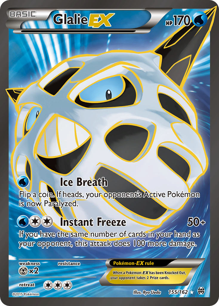 Glalie EX (155/162) [XY: BREAKthrough] | Play N Trade Winnipeg