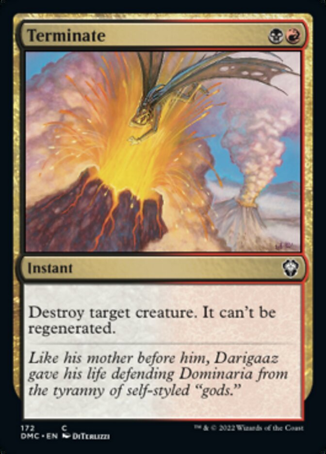 Terminate [Dominaria United Commander] | Play N Trade Winnipeg