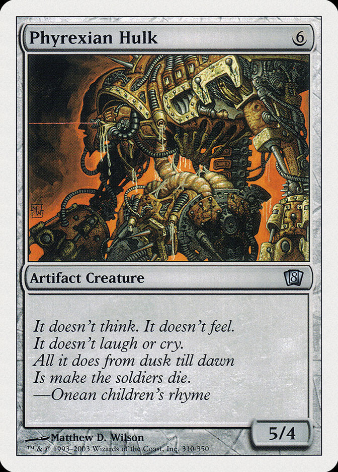 Phyrexian Hulk [Eighth Edition] | Play N Trade Winnipeg