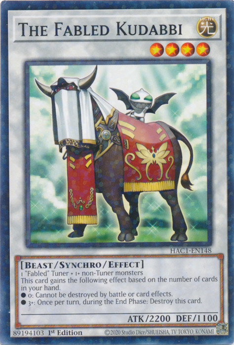 The Fabled Kudabbi (Duel Terminal) [HAC1-EN148] Common | Play N Trade Winnipeg