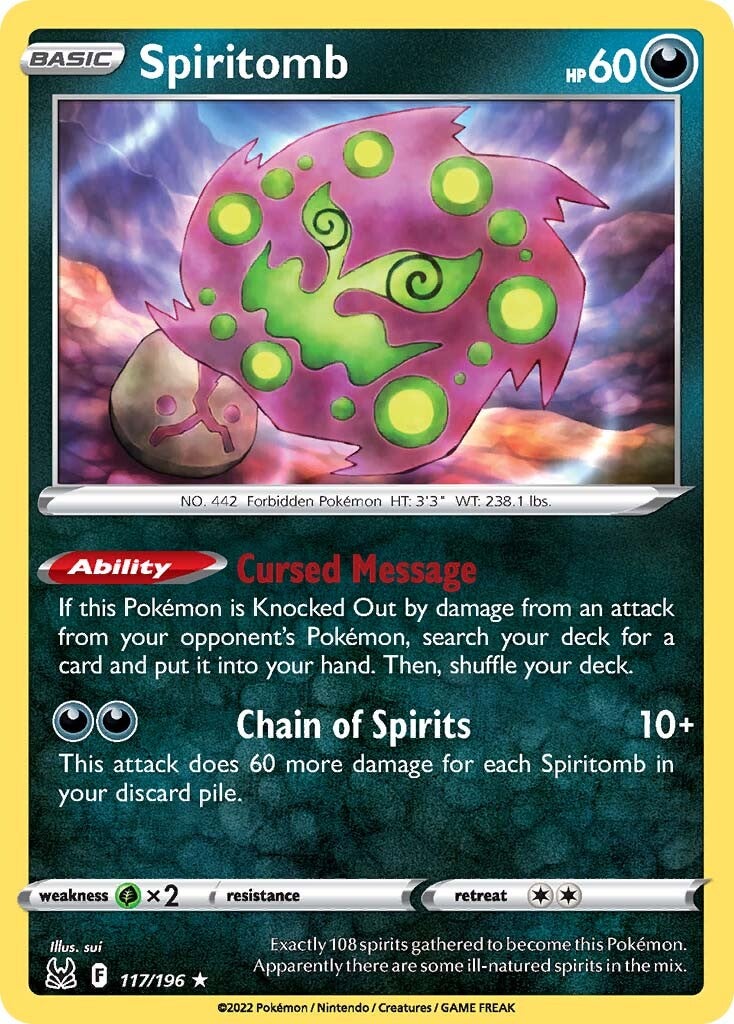 Spiritomb (117/196) [Sword & Shield: Lost Origin] | Play N Trade Winnipeg