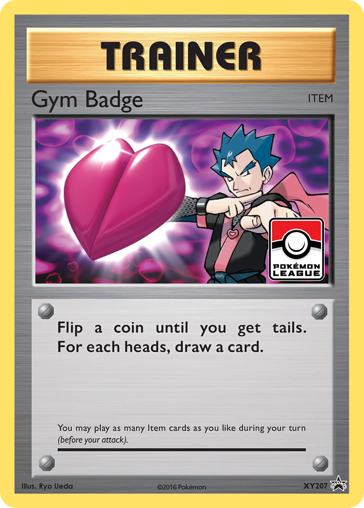 Gym Badge (XY207) (Koga) [XY: Black Star Promos] | Play N Trade Winnipeg