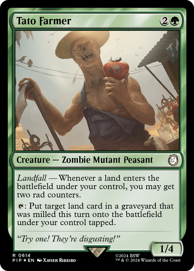 Tato Farmer (Surge Foil) [Fallout] | Play N Trade Winnipeg