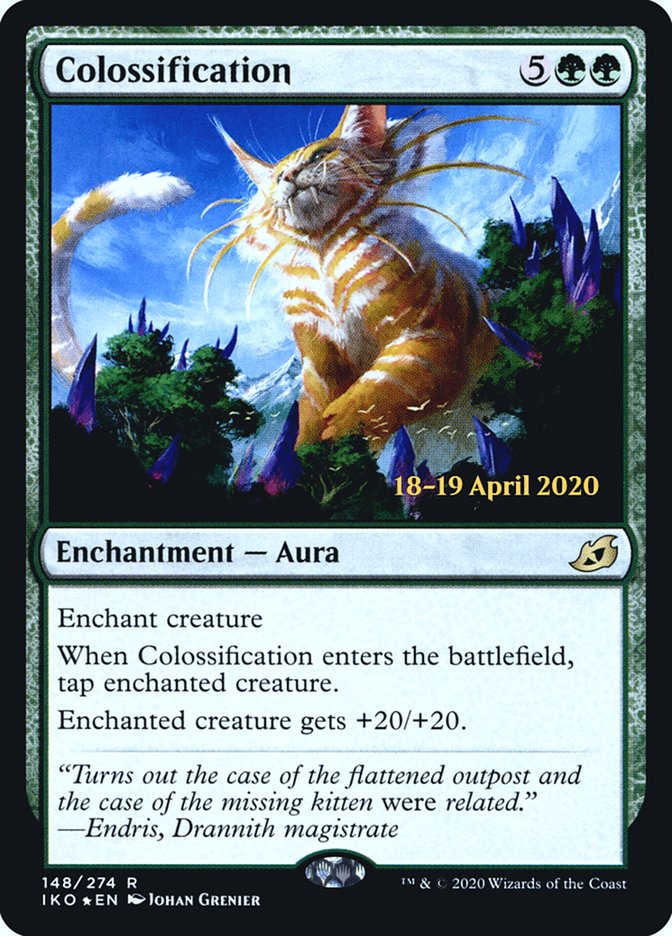 Colossification  [Ikoria: Lair of Behemoths Prerelease Promos] | Play N Trade Winnipeg