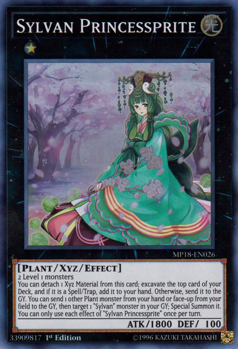 Sylvan Princessprite [MP18-EN026] Super Rare | Play N Trade Winnipeg