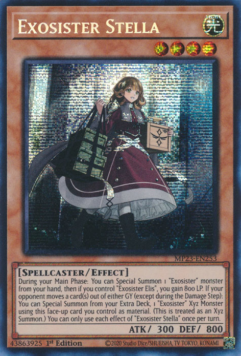 Exosister Stella [MP23-EN253] Prismatic Secret Rare | Play N Trade Winnipeg