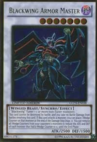 Blackwing Armor Master [GLD3-EN038] Gold Rare | Play N Trade Winnipeg