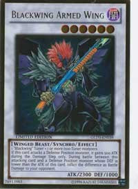 Blackwing Armed Wing [GLD3-EN039] Gold Rare | Play N Trade Winnipeg