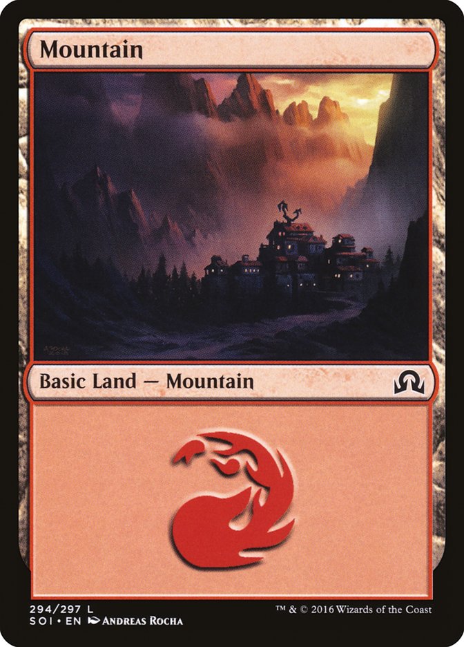 Mountain (294) [Shadows over Innistrad] | Play N Trade Winnipeg