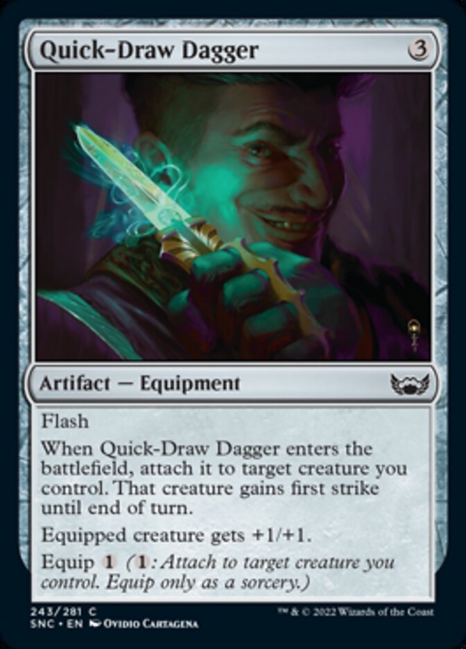 Quick-Draw Dagger [Streets of New Capenna] | Play N Trade Winnipeg