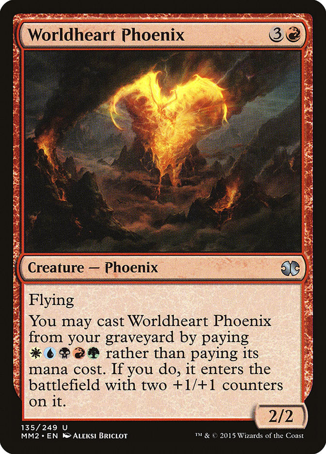Worldheart Phoenix [Modern Masters 2015] | Play N Trade Winnipeg