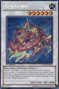 Geo Genex [HA02-EN029] Secret Rare | Play N Trade Winnipeg