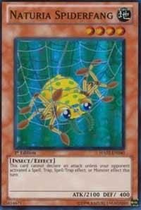 Naturia Spiderfang [HA02-EN040] Super Rare | Play N Trade Winnipeg