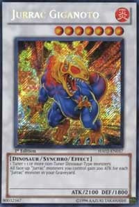 Jurrac Giganoto [HA02-EN057] Secret Rare | Play N Trade Winnipeg