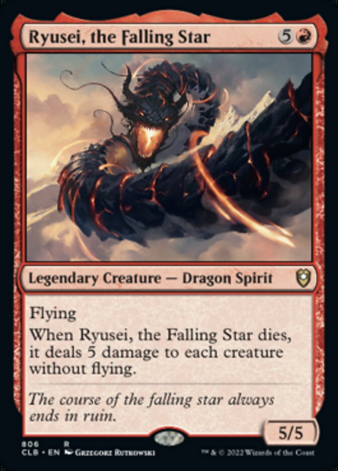 Ryusei, the Falling Star [Commander Legends: Battle for Baldur's Gate] | Play N Trade Winnipeg