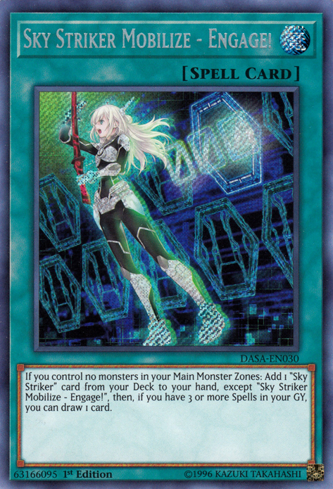 Sky Striker Mobilize - Engage! [DASA-EN030] Secret Rare | Play N Trade Winnipeg