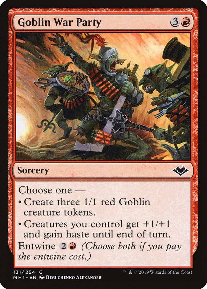 Goblin War Party [Modern Horizons] | Play N Trade Winnipeg