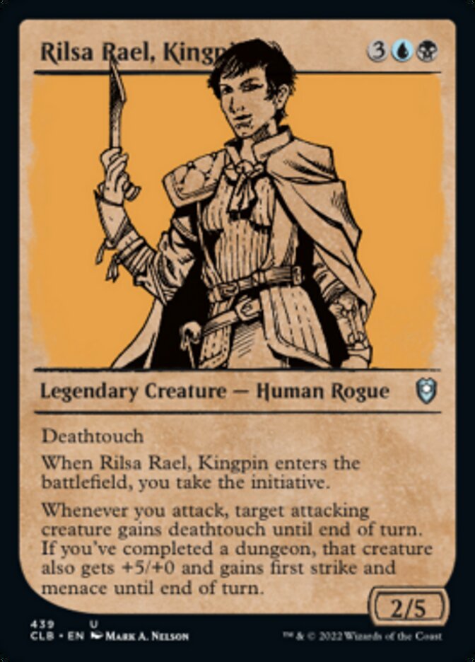 Rilsa Rael, Kingpin (Showcase) [Commander Legends: Battle for Baldur's Gate] | Play N Trade Winnipeg