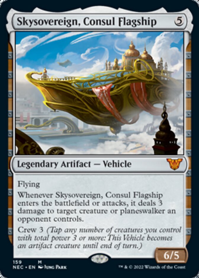 Skysovereign, Consul Flagship [Kamigawa: Neon Dynasty Commander] | Play N Trade Winnipeg