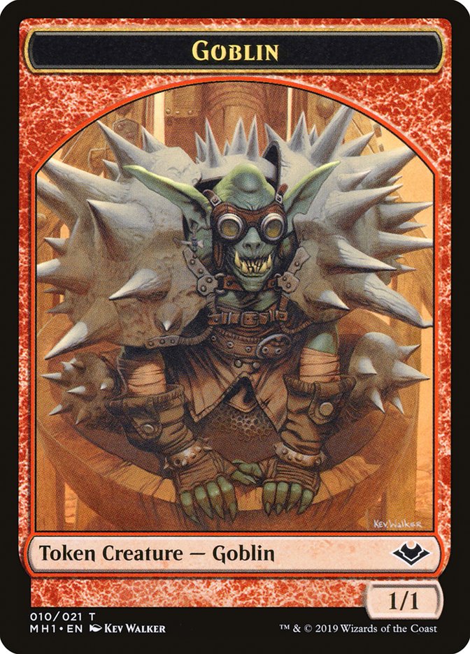 Goblin (010) // Golem (018) Double-sided Token [Modern Horizons Tokens] | Play N Trade Winnipeg