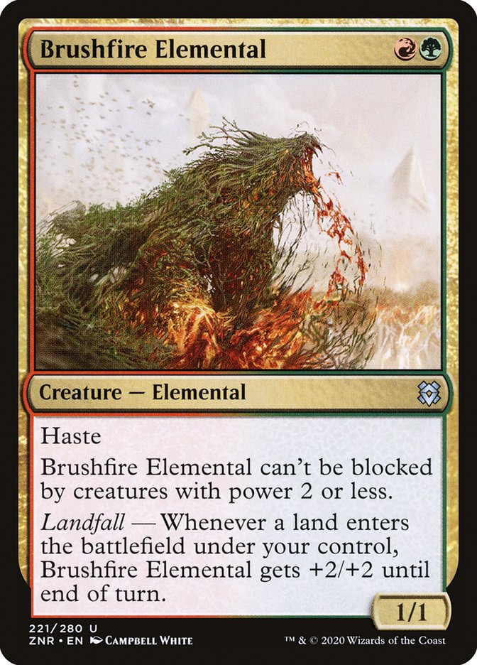 Brushfire Elemental [Zendikar Rising] | Play N Trade Winnipeg