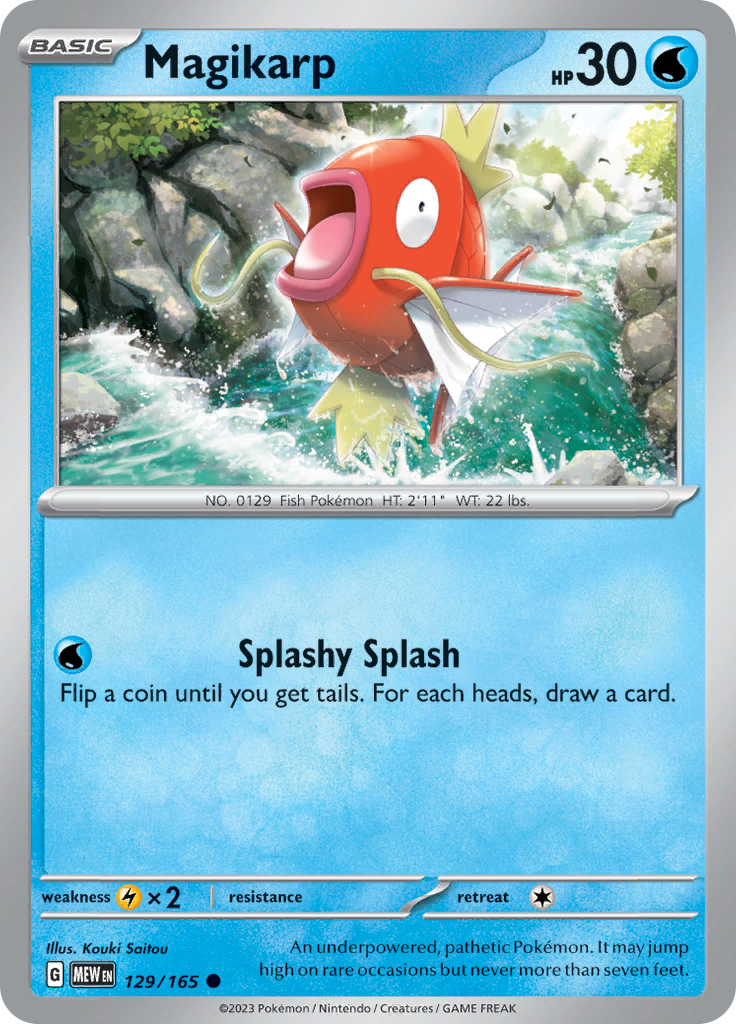 Magikarp (129/165) [Scarlet & Violet: 151] | Play N Trade Winnipeg