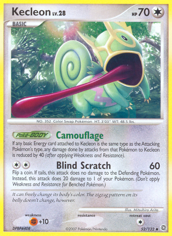 Kecleon (52/132) [Diamond & Pearl: Secret Wonders] | Play N Trade Winnipeg