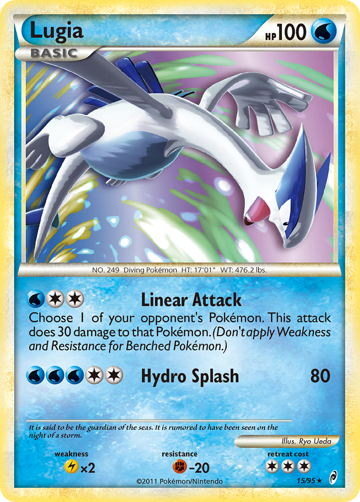 Lugia (15/95) [HeartGold & SoulSilver: Call of Legends] | Play N Trade Winnipeg