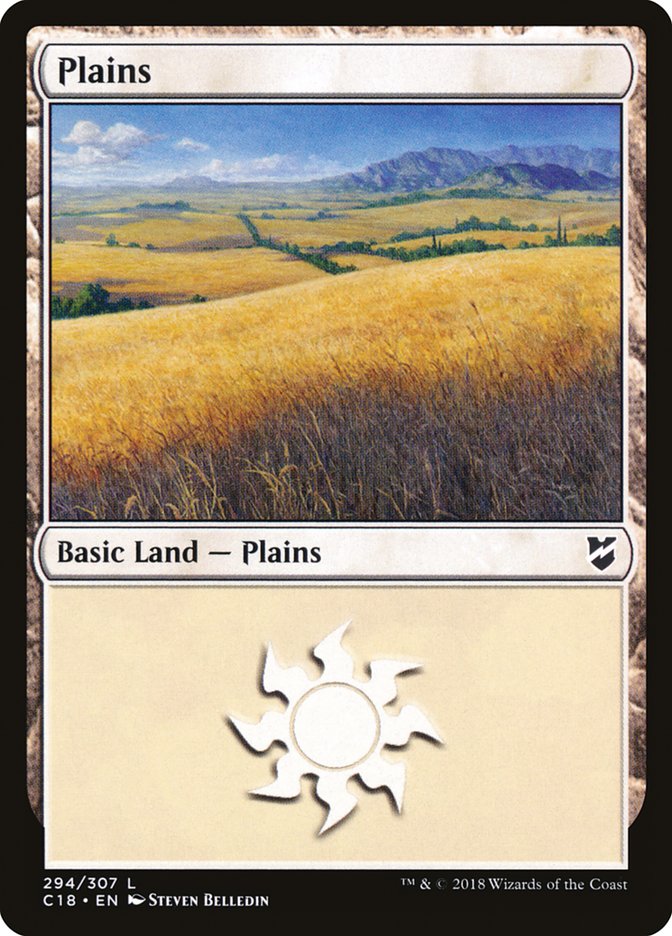 Plains (294) [Commander 2018] | Play N Trade Winnipeg