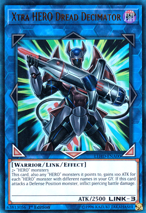 Xtra Hero Dread Decimator [LEHD-ENA00] Ultra Rare | Play N Trade Winnipeg