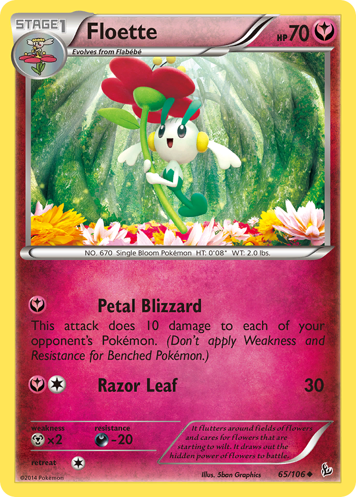 Floette (65/106) [XY: Flashfire] | Play N Trade Winnipeg