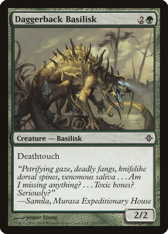 Daggerback Basilisk [Rise of the Eldrazi] | Play N Trade Winnipeg