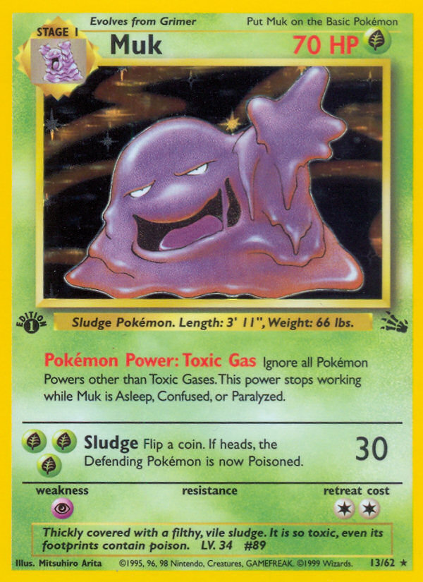 Muk (13/62) [Fossil 1st Edition] | Play N Trade Winnipeg