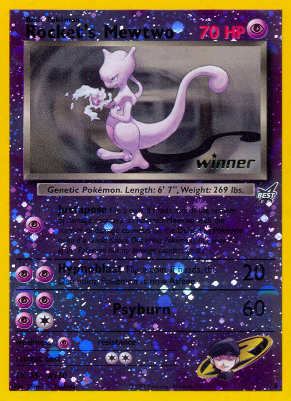 Rocket's Mewtwo (8) [Best of Promos] | Play N Trade Winnipeg