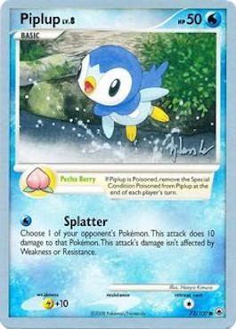 Piplup LV.8 (72/100) (Empotech - Dylan Lefavour) [World Championships 2008] | Play N Trade Winnipeg