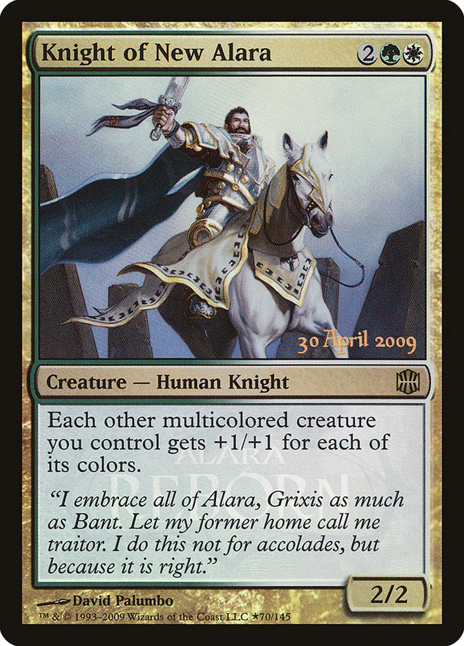 Knight of New Alara (Launch) [Alara Reborn Promos] | Play N Trade Winnipeg