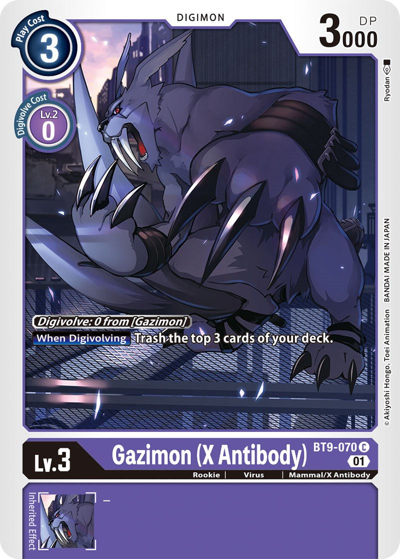 Gazimon (X Antibody) [BT9-070] [X Record] | Play N Trade Winnipeg